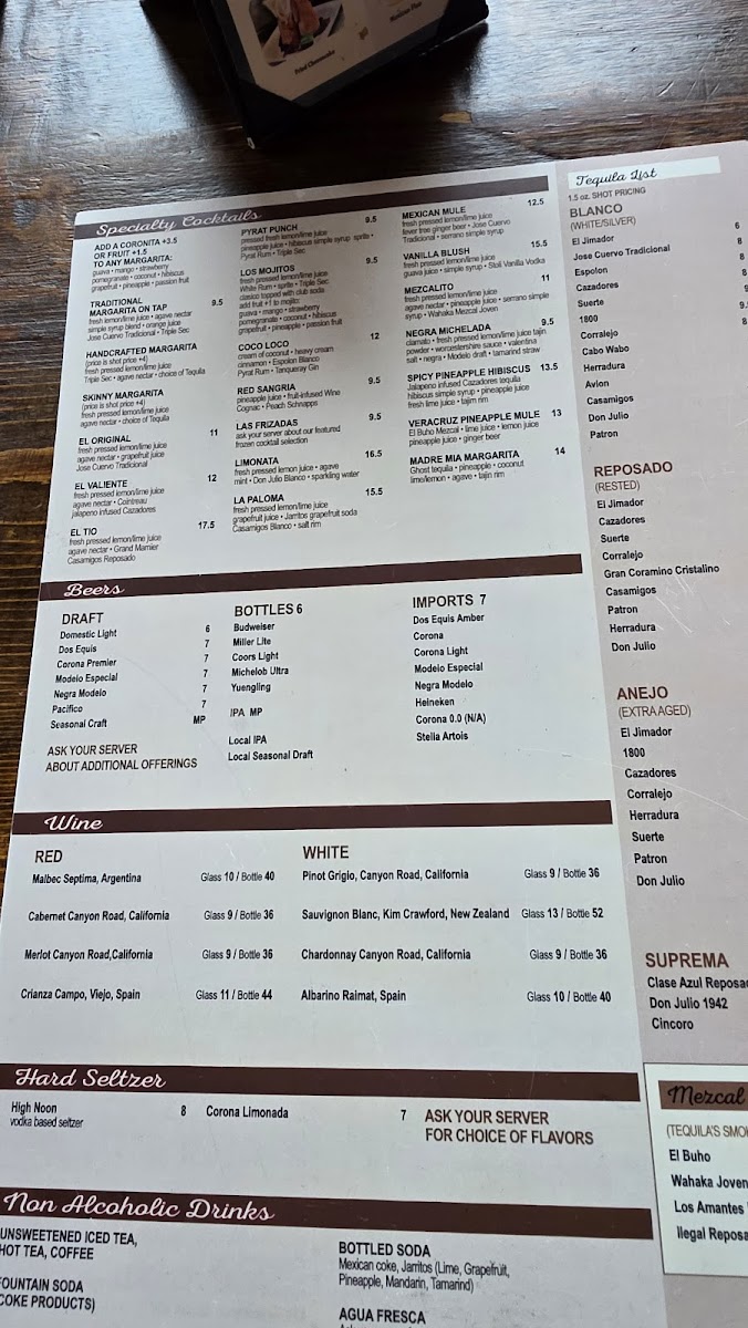 Tacos El Tio Menu - Image 4